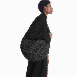 COS quilted oversized bag